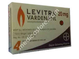 LEVITRA TABLET 20 MG 4'S