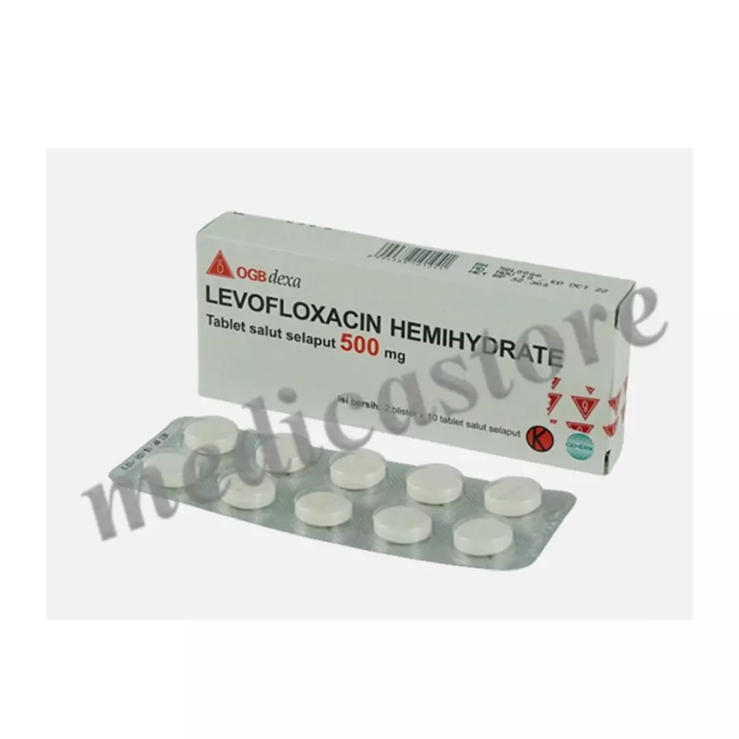 LEVOFLOXACIN KAPLET 500 MG