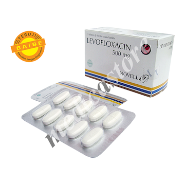 Levofloxacin 500 MG Tablet Salut Selaput