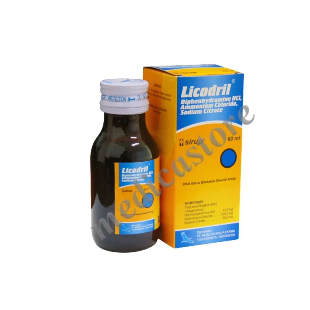 LICODRIL SYRUP 60 ML