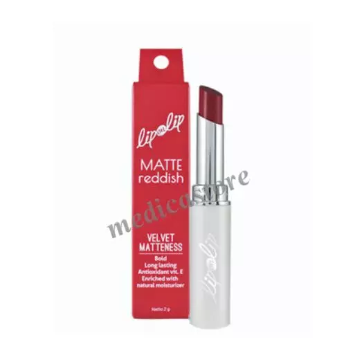 LIP ON LIP MATTE REDDISH 2GR