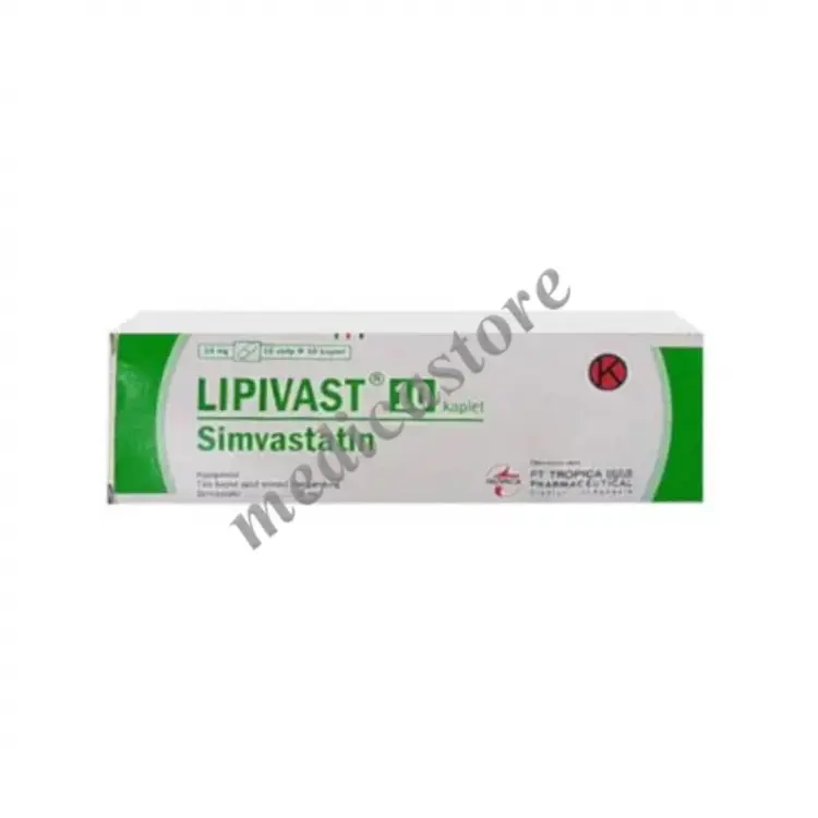 LIPIVAST KAPLET SALUT SELAPT 10 MG