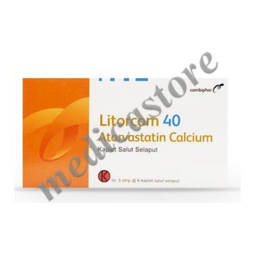 Litorcom Kaplet Salut Selaput 40 MG