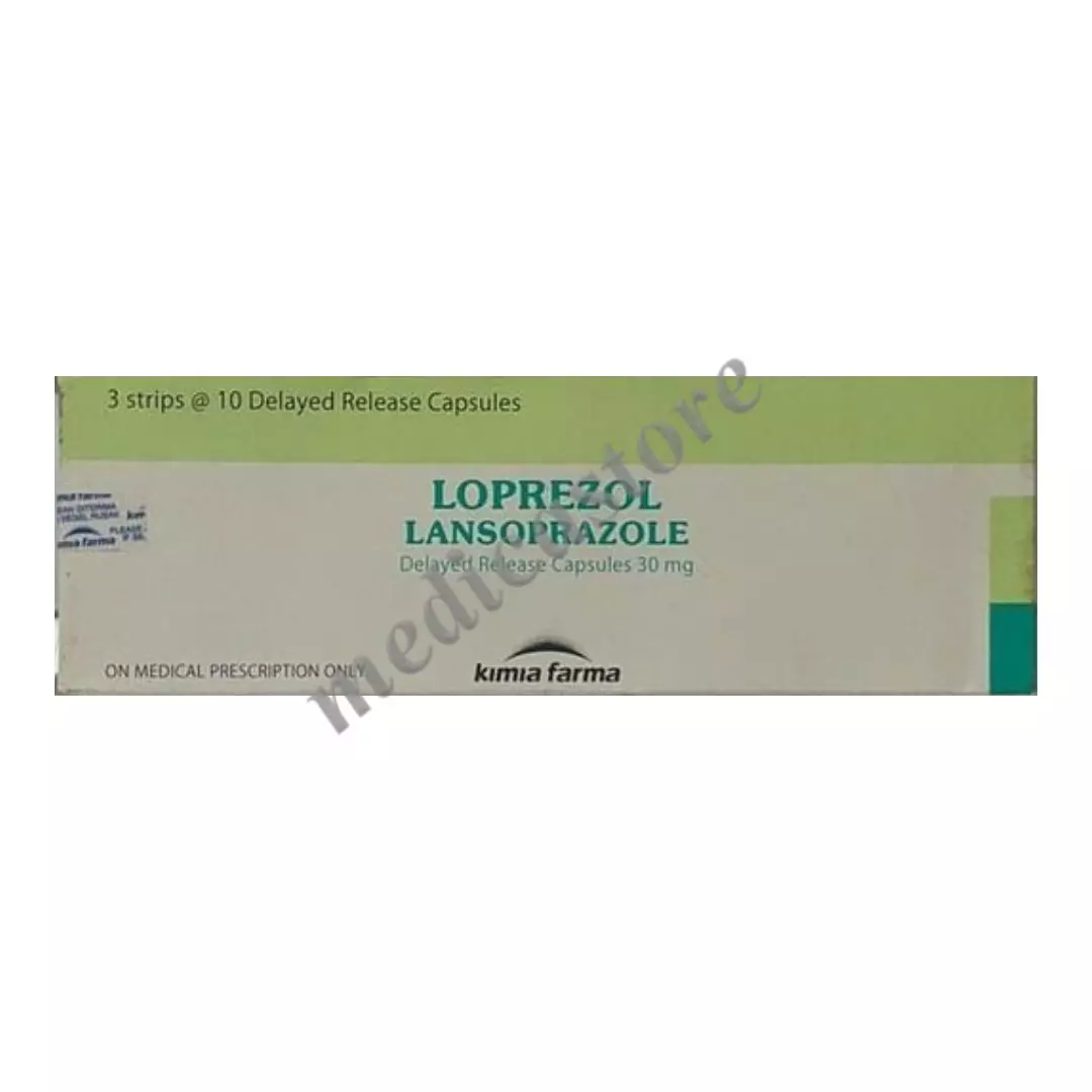 LOPREZOL KAPSUL 30 MG