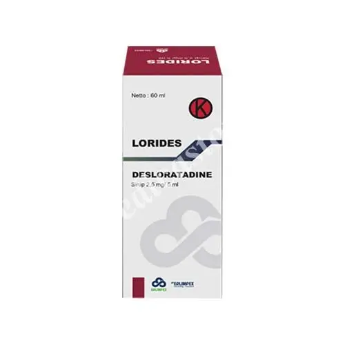 LORIDES SYRUP 2.5 MG/5 ML 60 ML