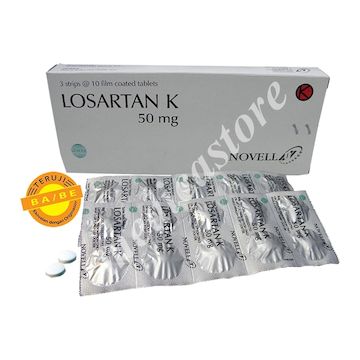 Losartan Potassium 50 MG Tablet Salut Selaput