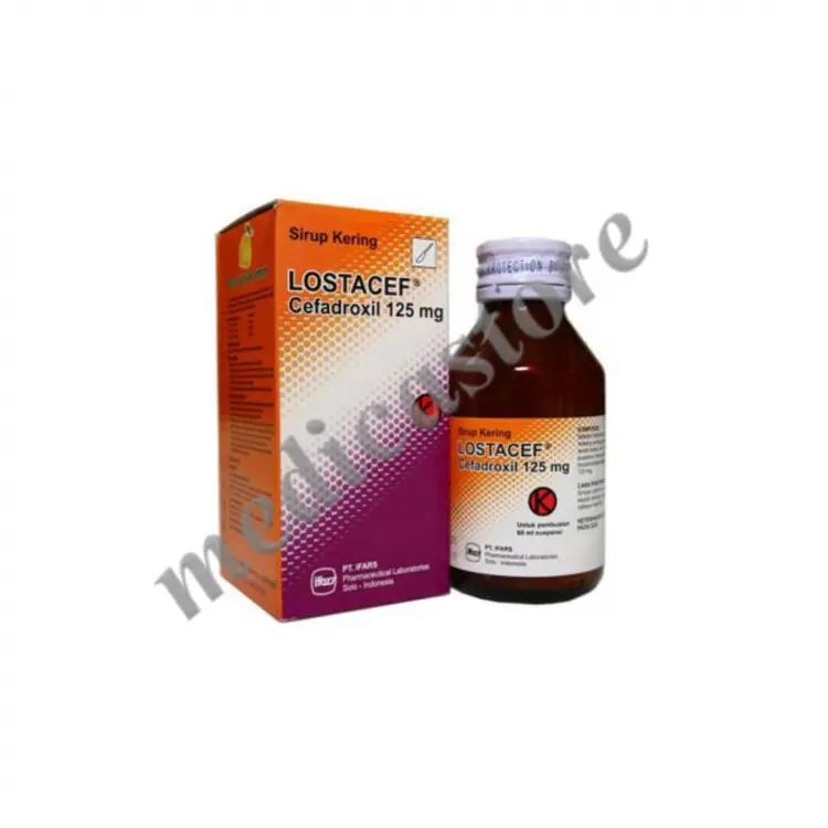 LOSTACEF DRY SYRUP 125 MG 60 ML