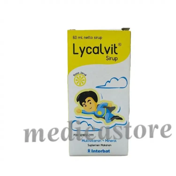 LYCALVIT SYRUP 60 ML