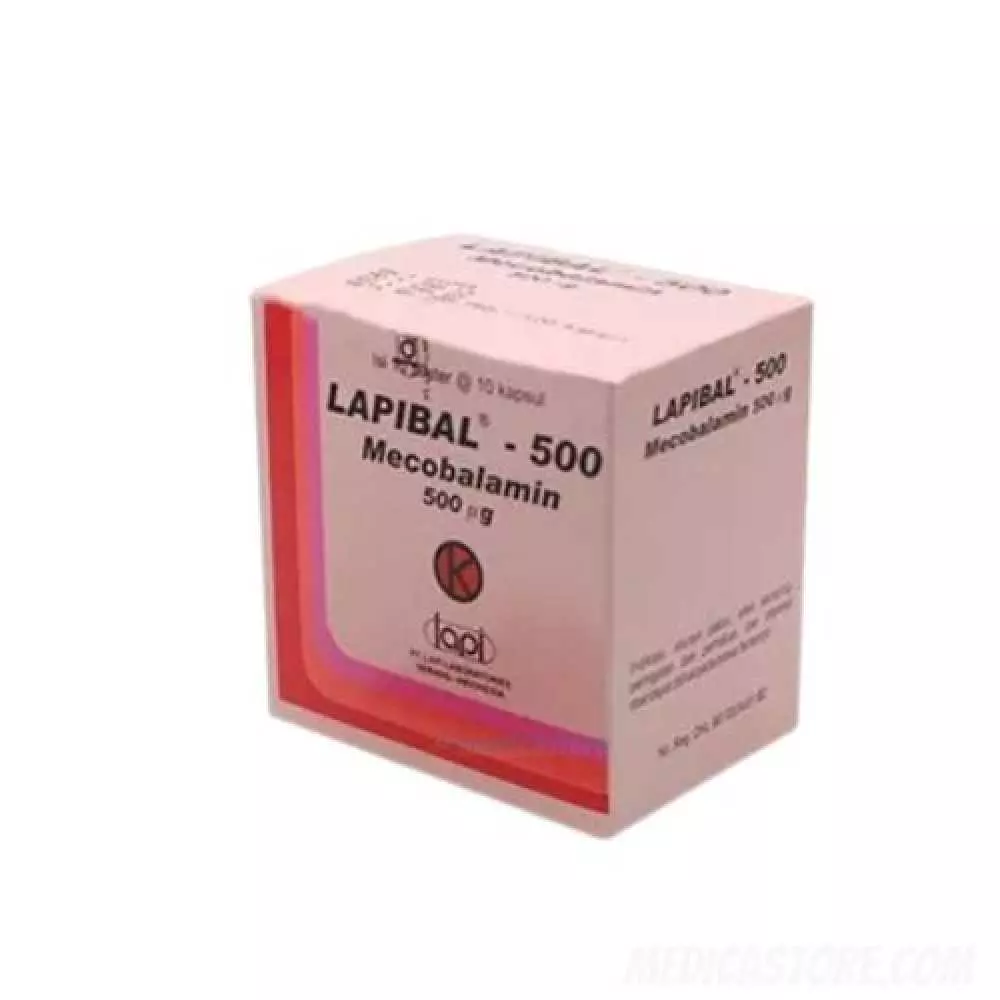Lapibal 500 mcg Kapsul