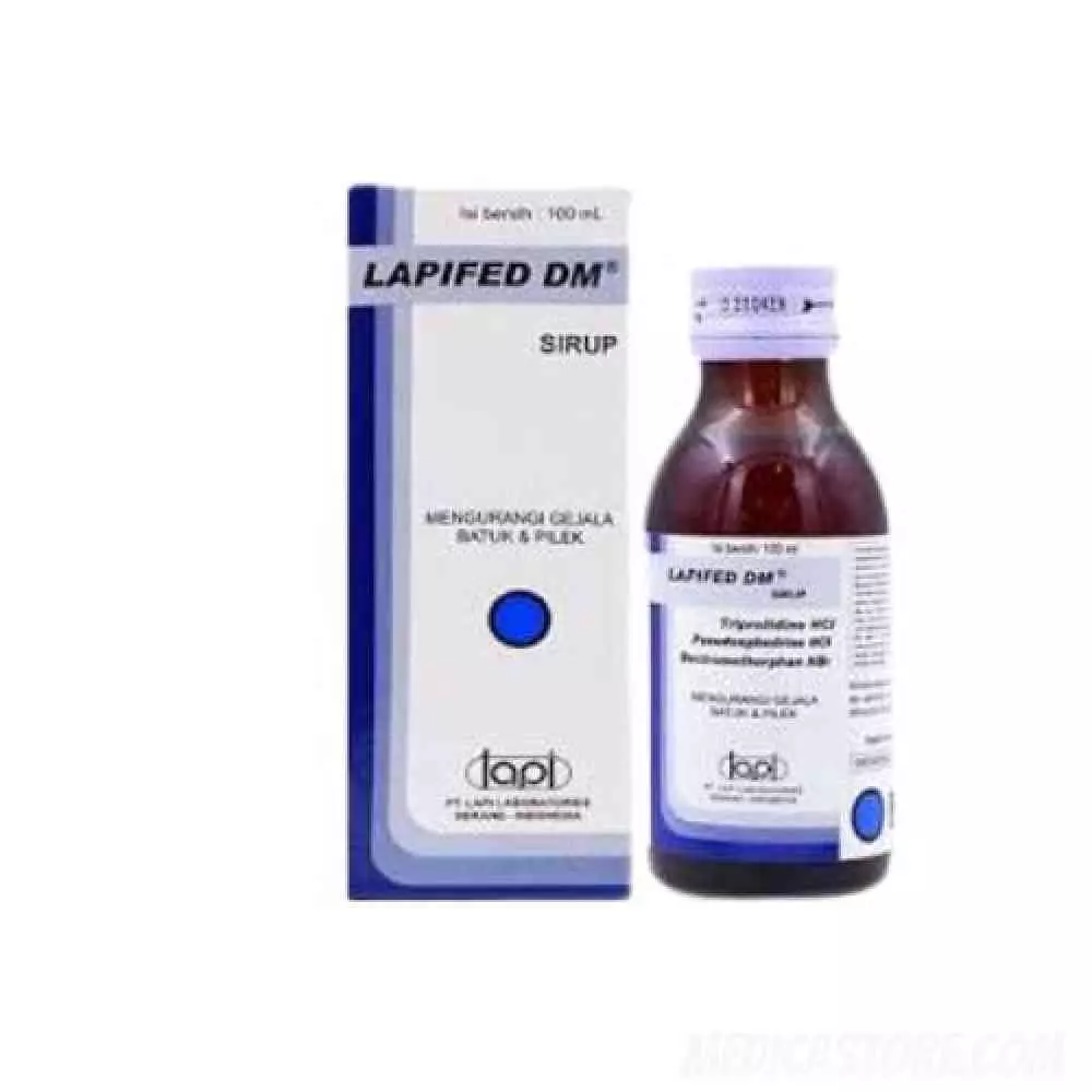 LAPIFED DM SYRUP 100 ML
