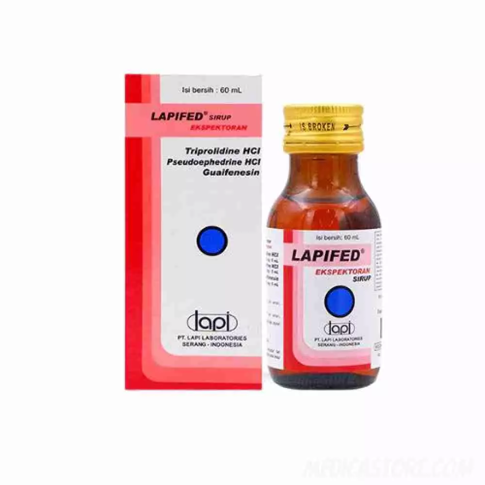 Lapifed Ekspektoran Sirup 60 mL