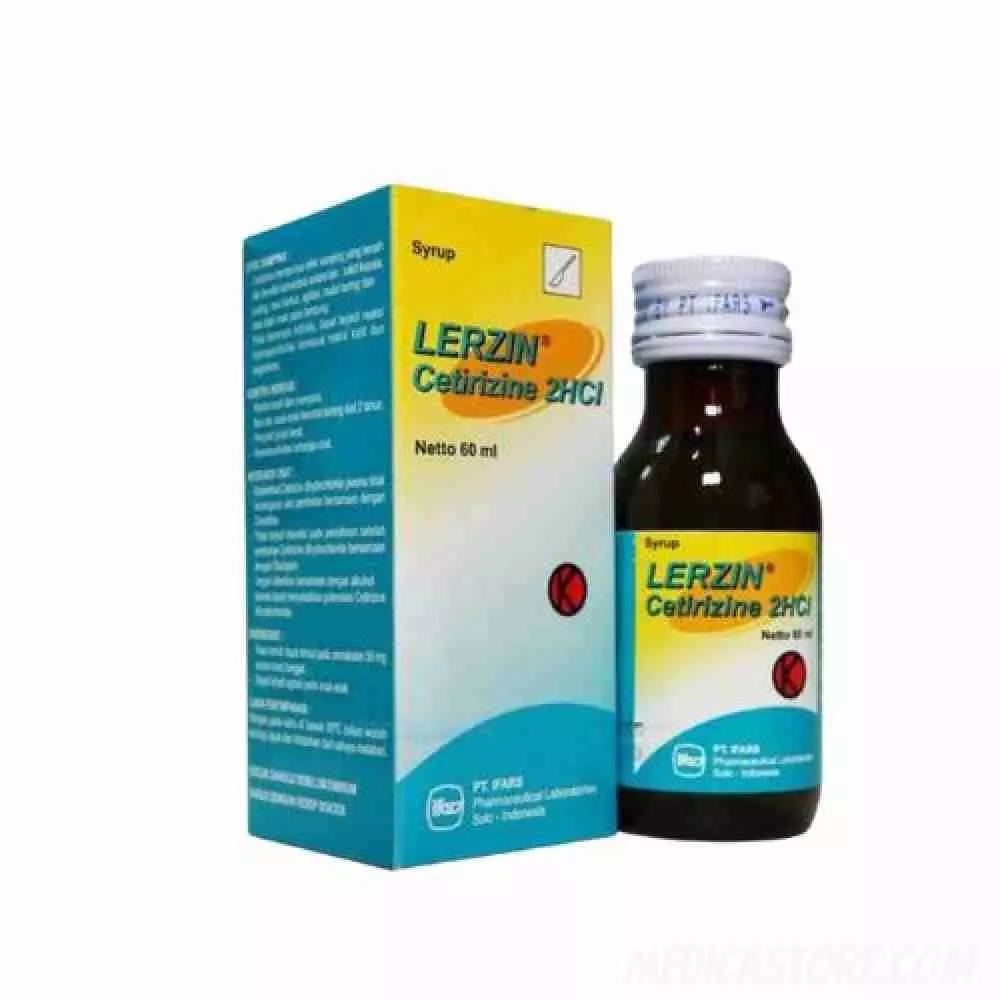 Lerzin 5 mg/5 ml Sirup 60 ml