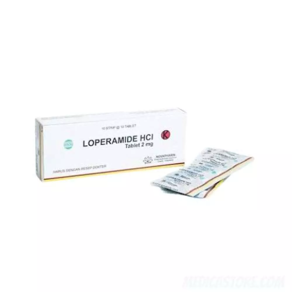 Loperamide 2 mg Tablet 100'S (Nova)
