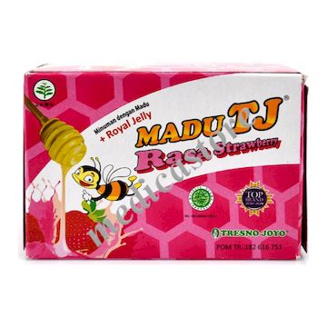 Madu TJ Strawberry Sachet 12's 