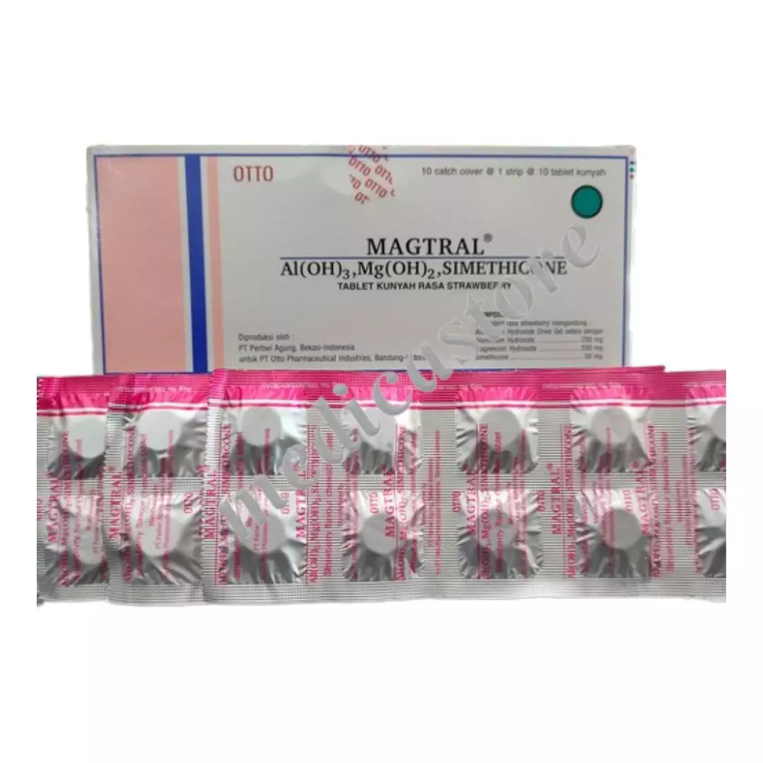 MAGTRAL TABLET KUNYAH STRAWBERRY