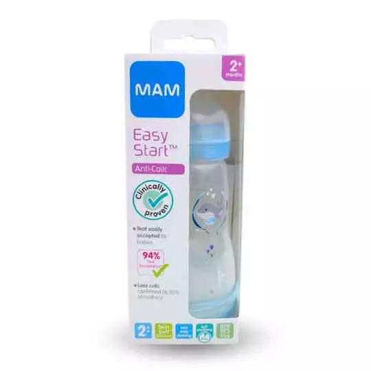 MAM EASY ANTI COLIC 260 ML BLUE