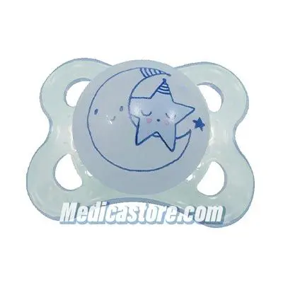 MAM PACIFIER NIGHT 0 PLUS BOY 1 (BLUE)