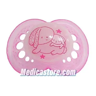 MAM PACIFIER NIGHT 6+ GIRL-1 (PINK)