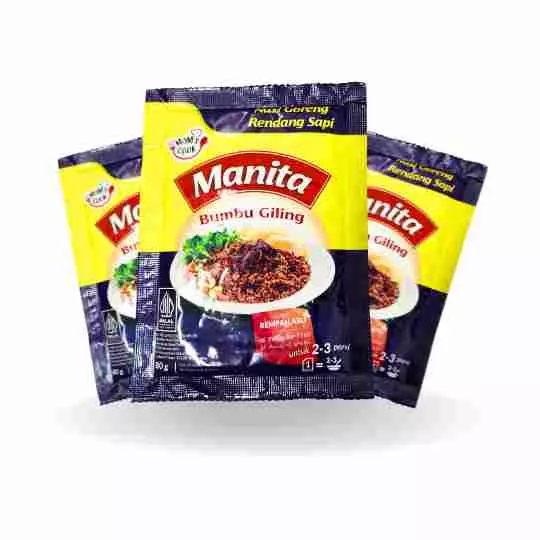 MANITA BUMBU NASI GORENG RASA RENDANG SAPI 80 GR