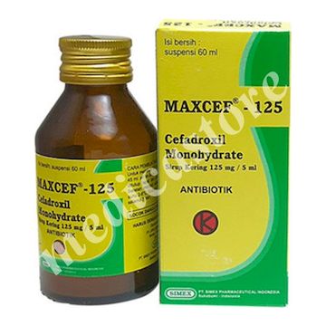 Maxcef Dry Syrup 125mg/5ml 60 ML