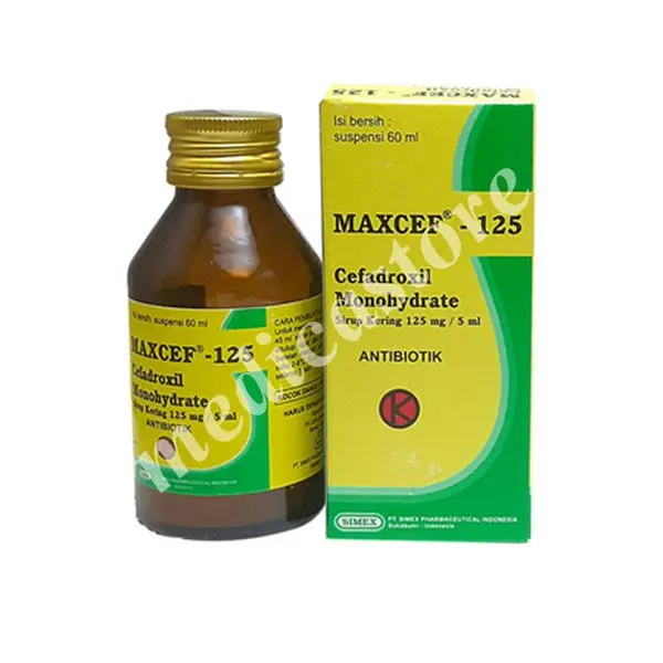 MAXCEF DRY SYRUP 125MG/5ML 60 ML