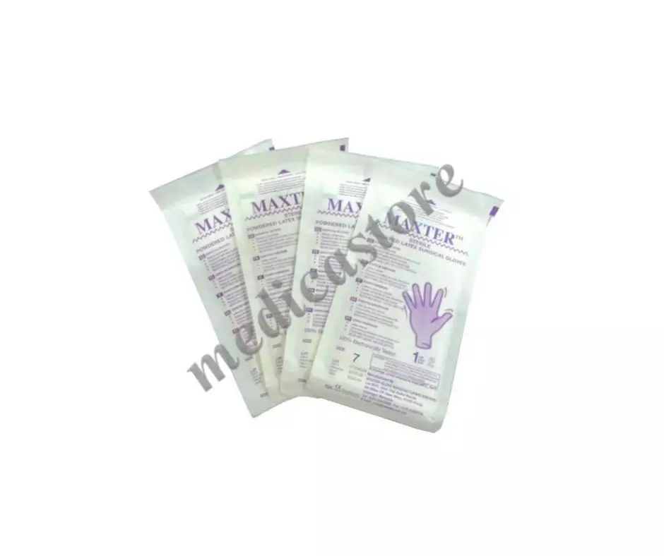 MAXTER STERILE GLOVES 8