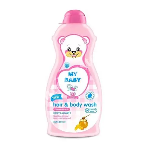 MY BABY HAIR & BODY WASH SWEET FLORAL 200 ML