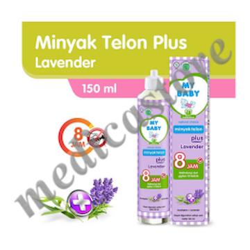 MY BABY MINYAK TELON PLUS LAVENDER 150 ML