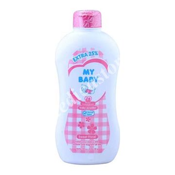 MY Baby Powder Sweet Floral 150 GR Extra Free 25 %
