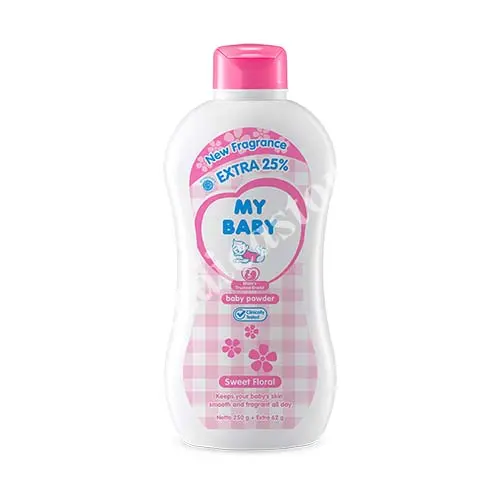 MY BABY POWDER SWEET FLORAL 250 GR EXTRA FREE 25 %