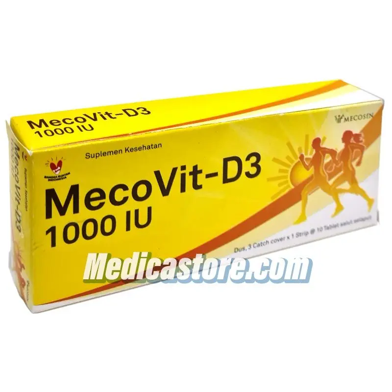 MECOVIT-D3 1000 IU KAPLET 30'S