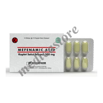 Mefenamic Acid Kaplet Salut Selaput 500 MG