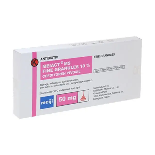 Meiact Ms Fine Granules 10% 50 mg