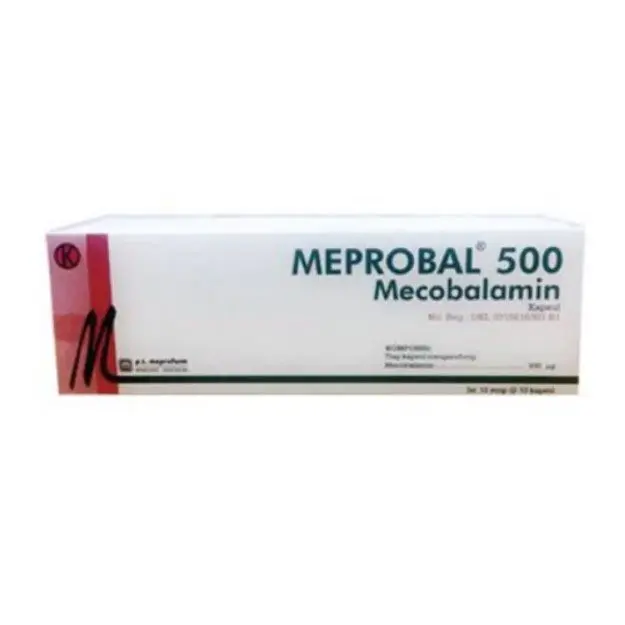 MEPROBAL CAPSULE 500 MCG