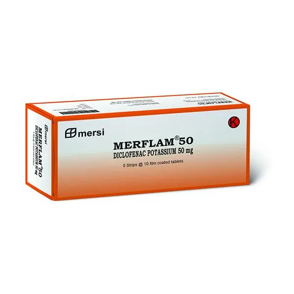 MERFLAM 50MG TABLET