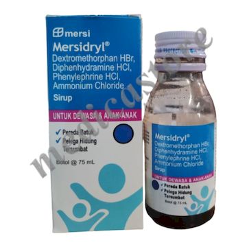 Mersidryl Syrup 75 ML