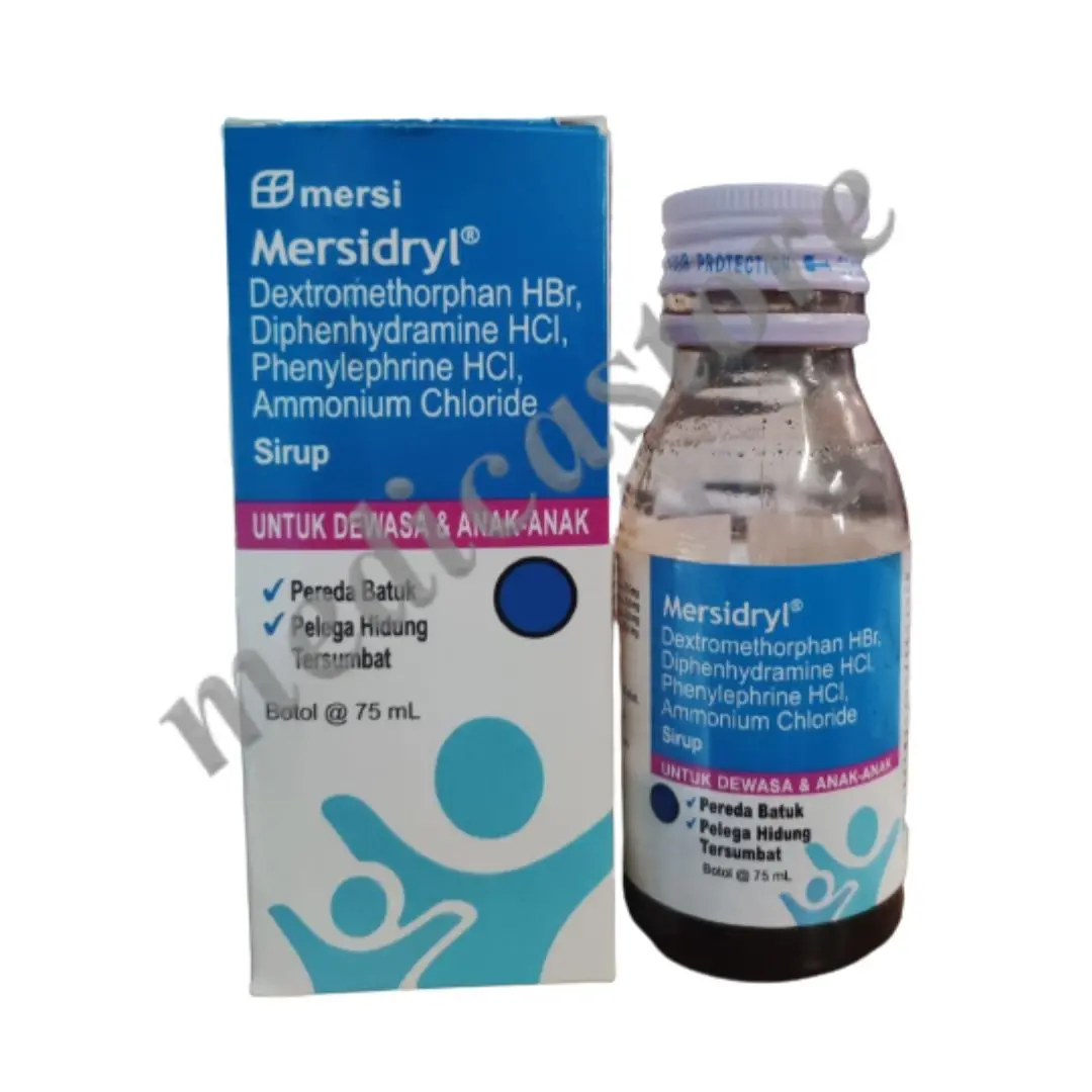 MERSIDRYL SYRUP 75 ML