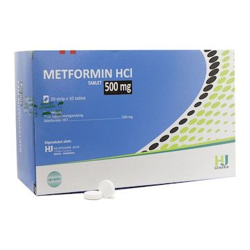 Metformin Tablet 500 MG 100' S (hj)