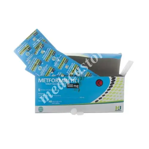 METFORMIN TABLET 500 MG