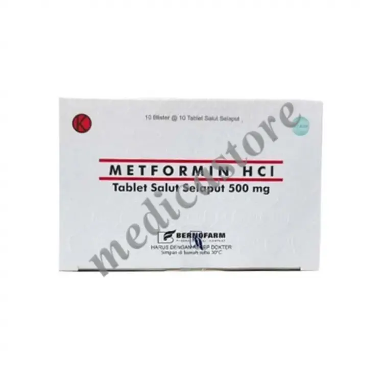 METFORMIN HYDROCLORIDE TABLET SALUT SELAPUT 500 MG