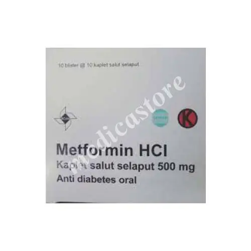 METFORMIN TABLET 500 MG