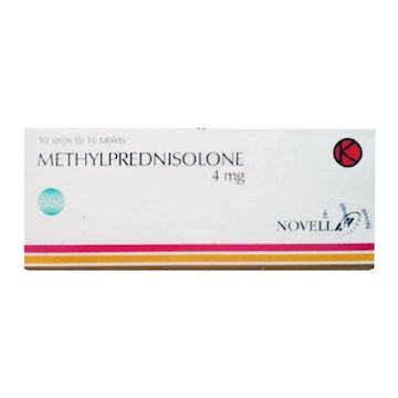 Methylprednisolone 4 MG Tablet 