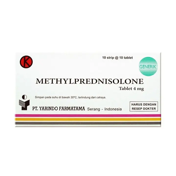 METHYLPREDNISOLONE 4MG