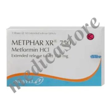 Metphar XR Tablet Pelepasan Lambat 750 MG