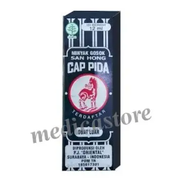 MINYAK GOSOK SAN HONG CAP PIDA 12 ML