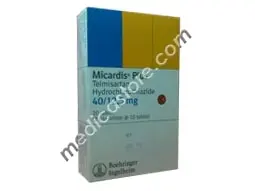 Micardis Plus 40 mg/12.5 mg Tablet