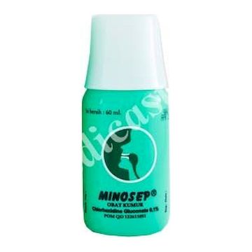 Minosep Obat Kumur  0.1% 60 ML