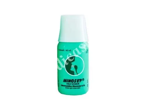 MINOSEP OBAT KUMUR  0.1% 60 ML