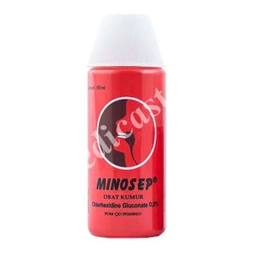 Minosep Obat Kumur 0.2% 150 ML