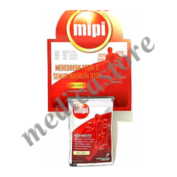 MINYAK PIJAT MIPI OIL CLASSIC SACHET 5 ML ISI 6 (HANGER)